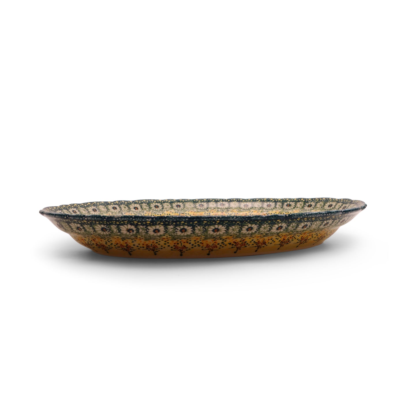 17"x12"x2" Platter .Pattern:Roksana