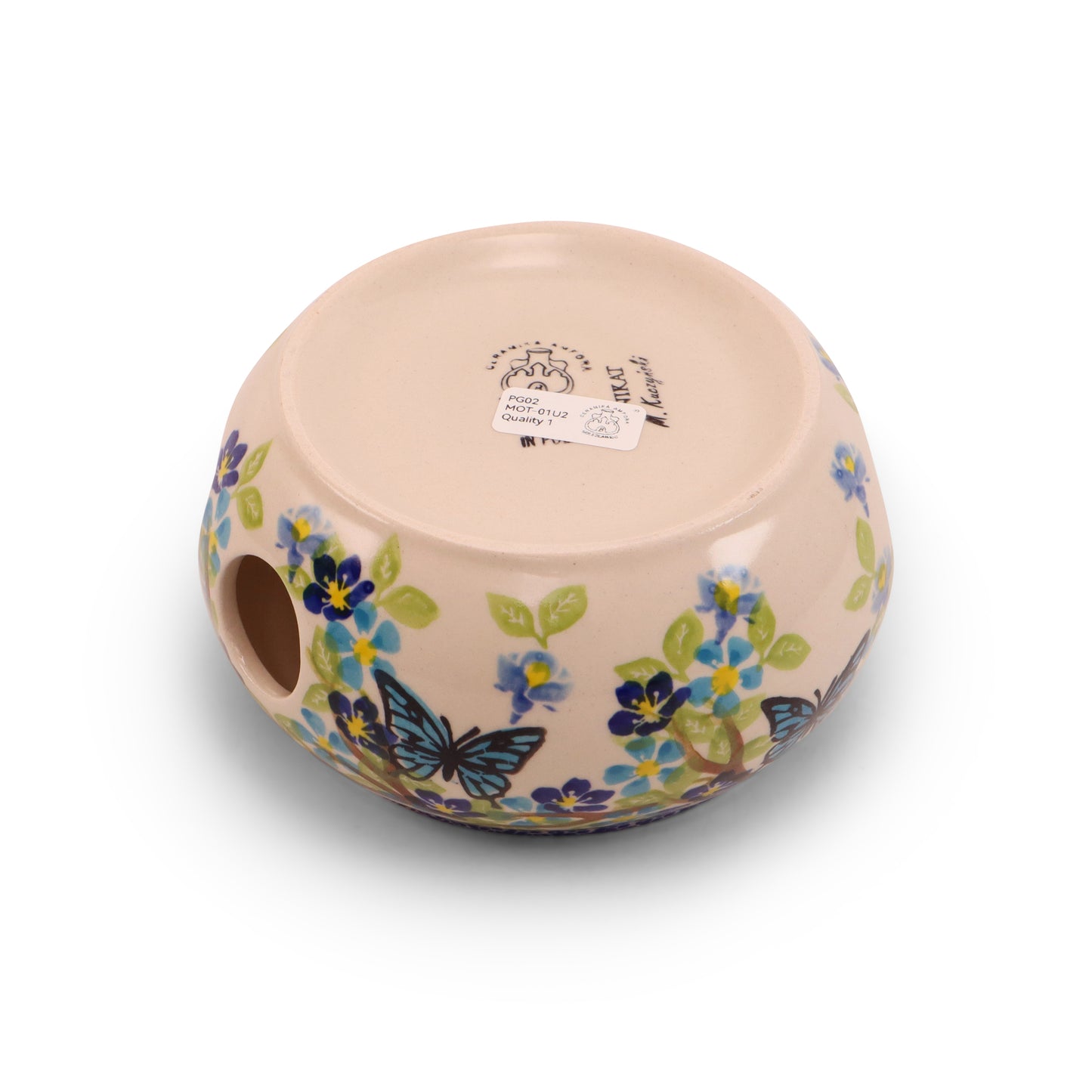 1.6L Teapot with Warmer. Pattern: Winged Summer