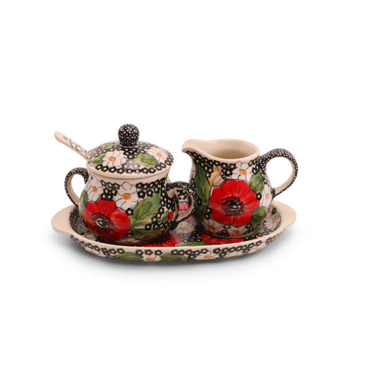 Cream and Sugar Set .Pattern:Izolde