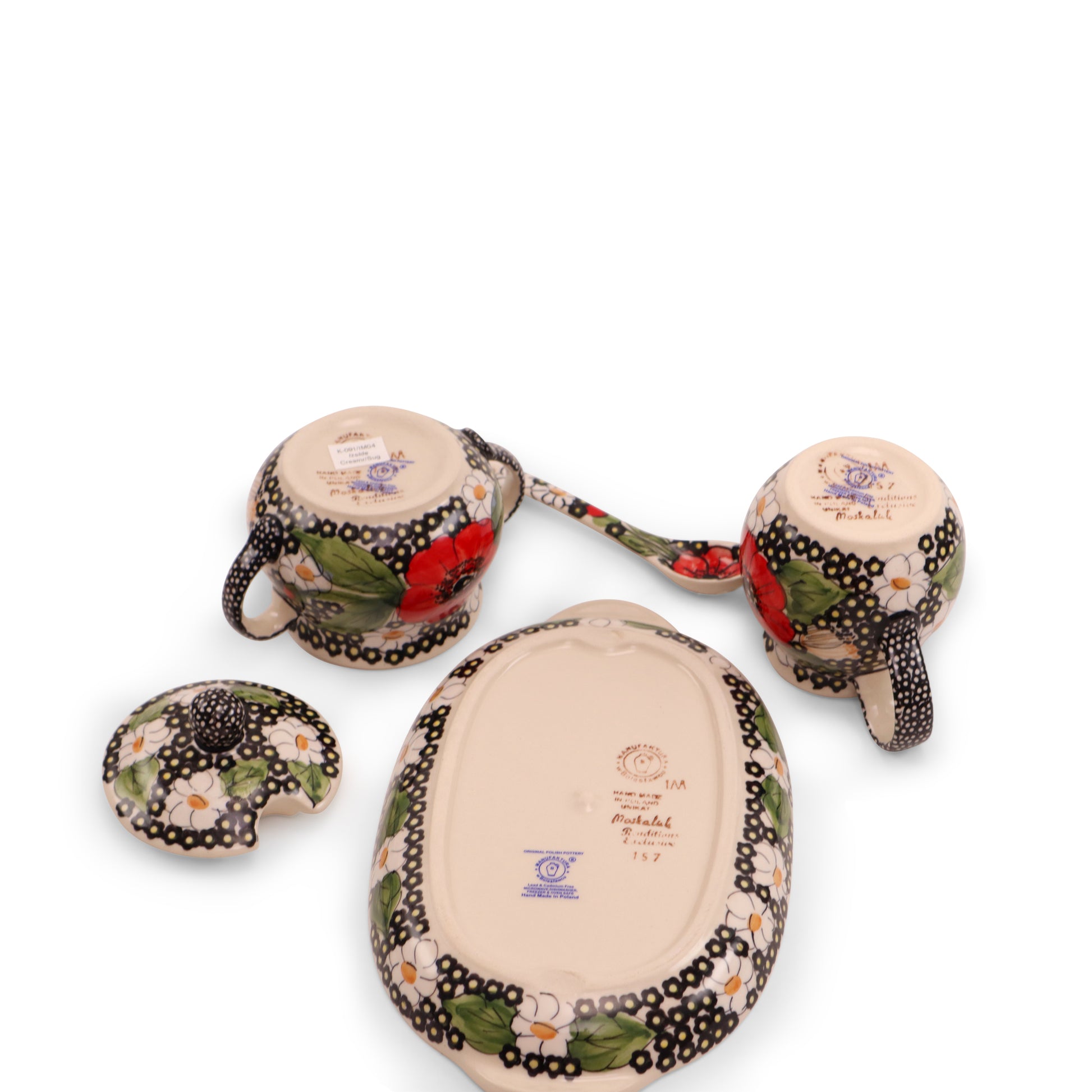 Cream and Sugar Set .Pattern:Izolde