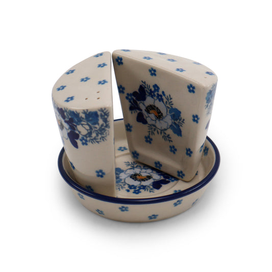 Salt & Pepper Shaker.Pattern: Daisy
