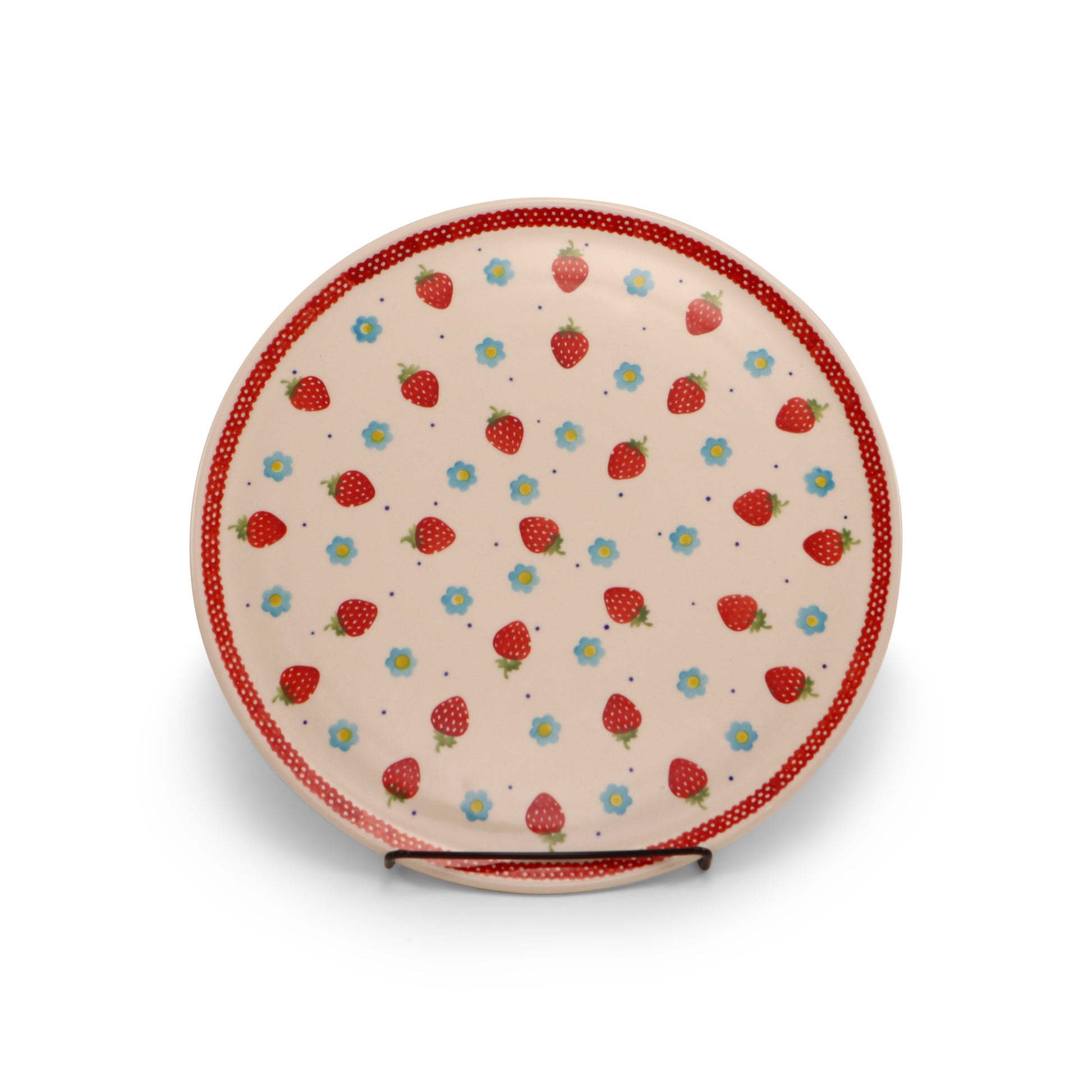 12.5" Pizza Plate. Pattern: Berry Patch