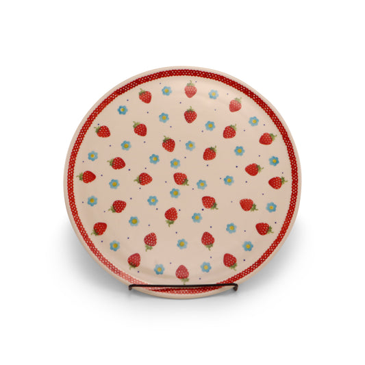 12.5" Pizza Plate. Pattern: Berry Patch