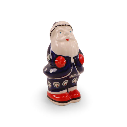 5" Santa figurine. Pattern: Private Eyes