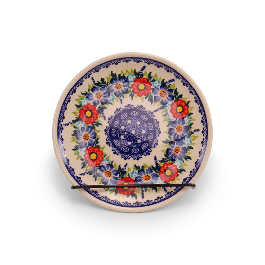 7.5" Dessert Plate 2Q.Pattern: Summer Wreath