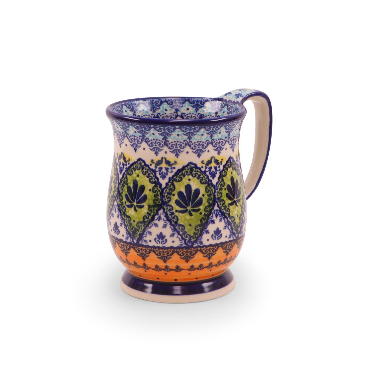 16oz Anka Mug +. Pattern: Mandala Color