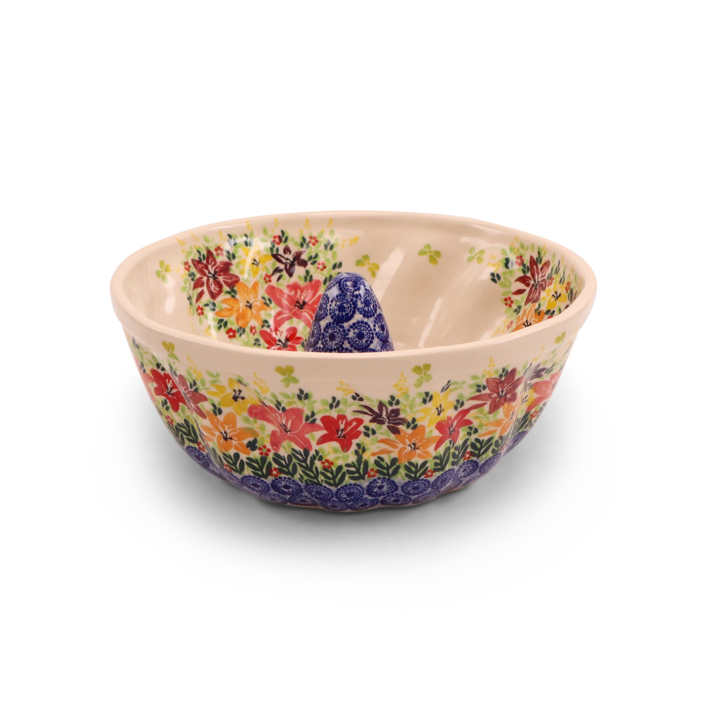 10.5"x5" Bundt Pan 2Q. Pattern:Splash of Lillies