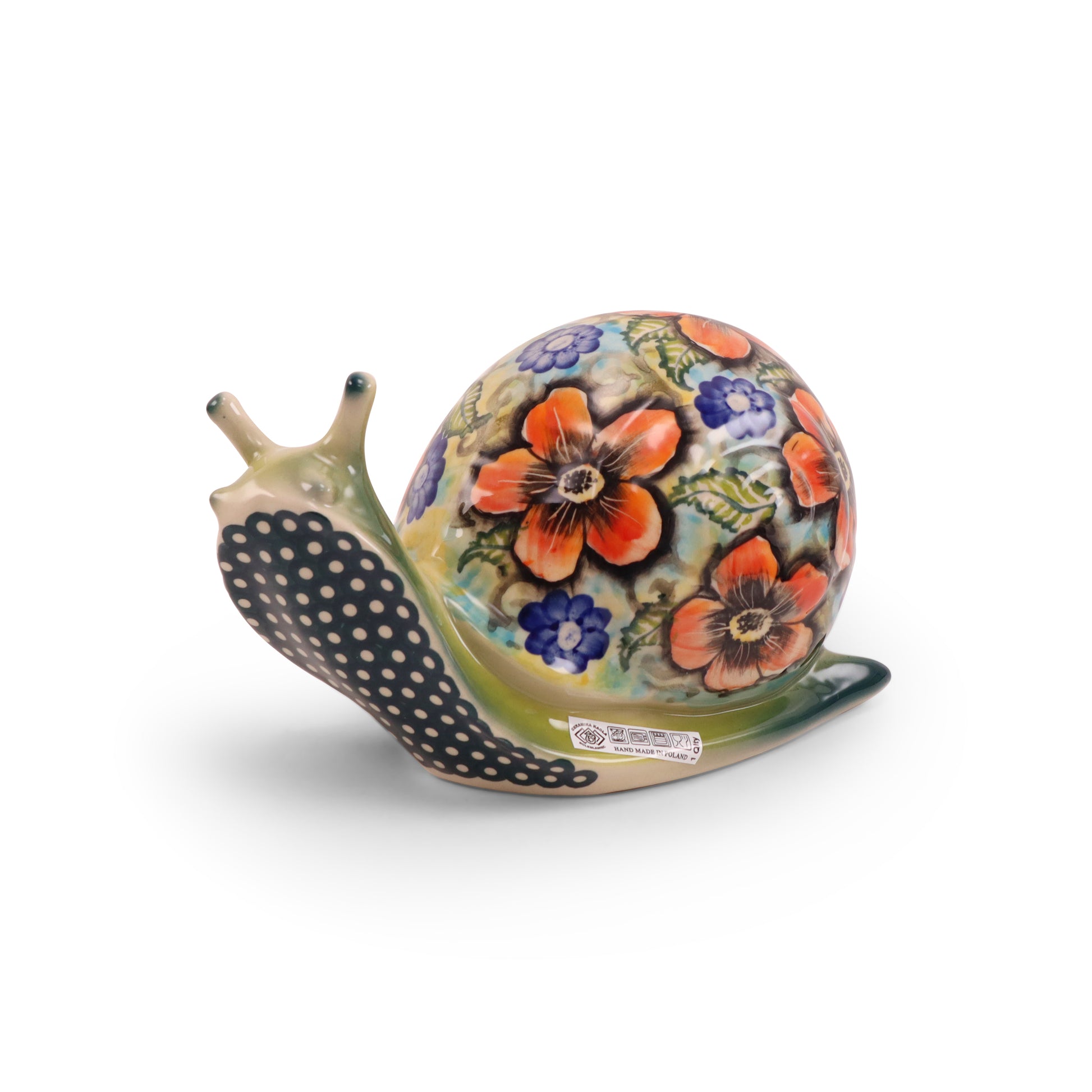 8"x6" Snail LE Figurine. Pattern: Grenadinia