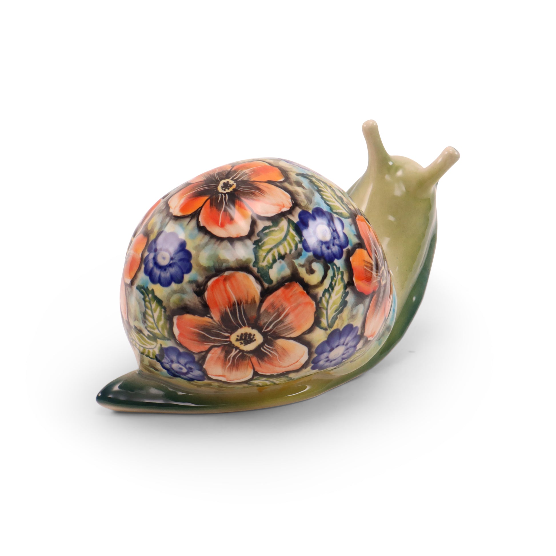 8"x6" Snail LE Figurine. Pattern: Grenadinia