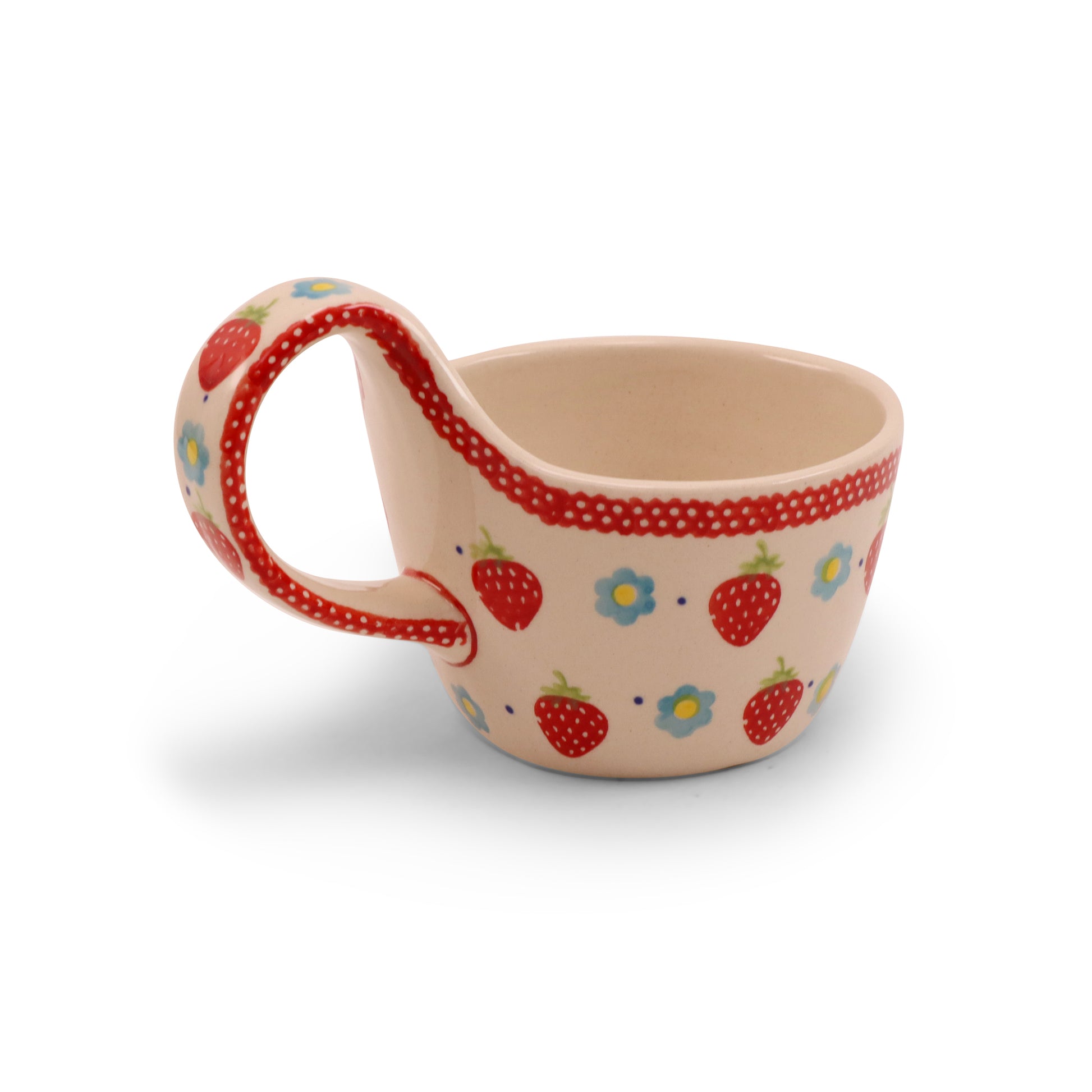 14oz Loop Bowl. Pattern: Berry Patch