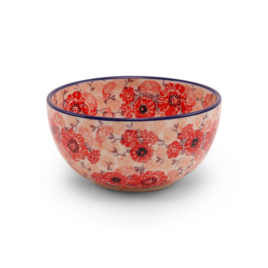 6.5"x3.5" Round Bowl Pattern: Rosé