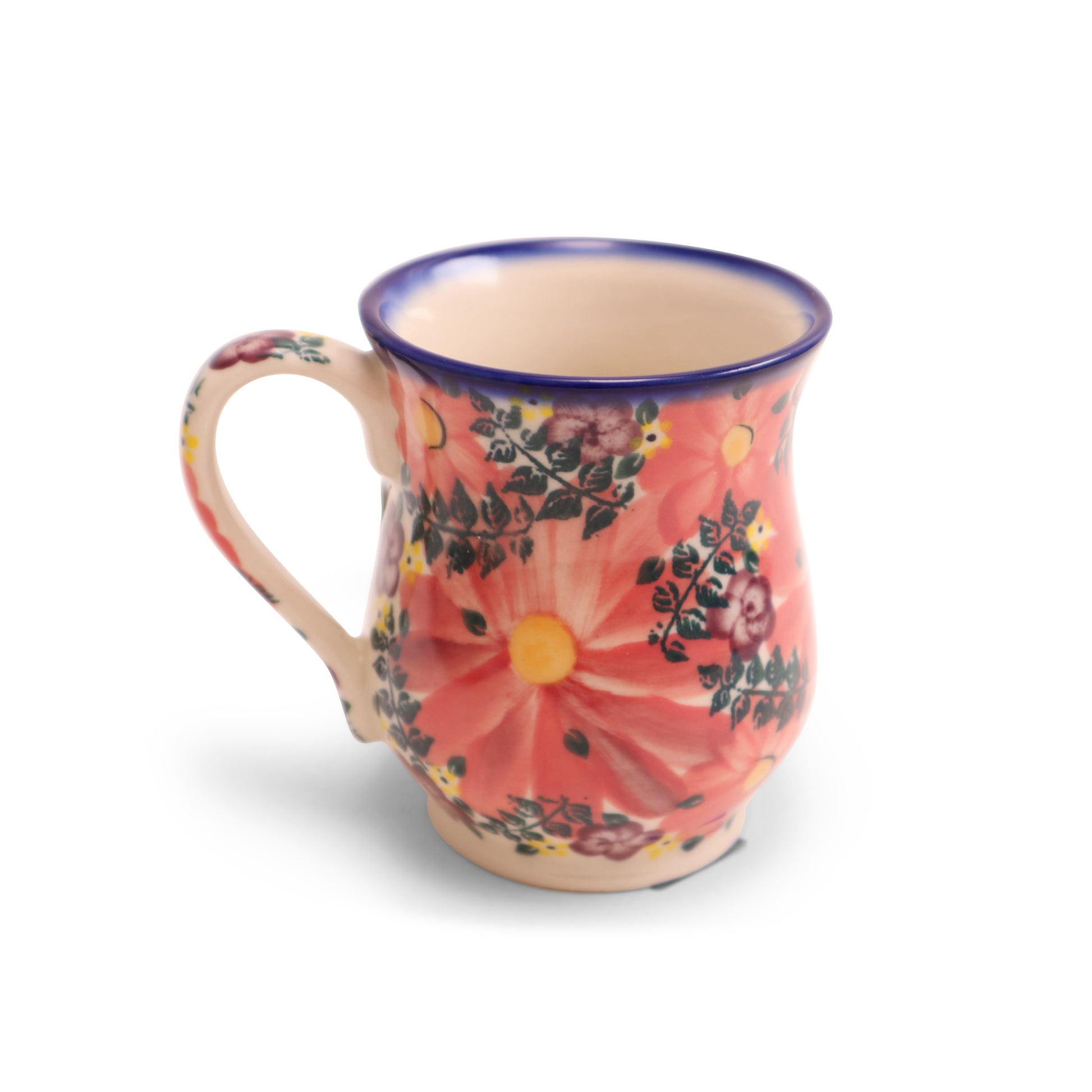 12oz Drop Mug Pattern: Pretty In Pink