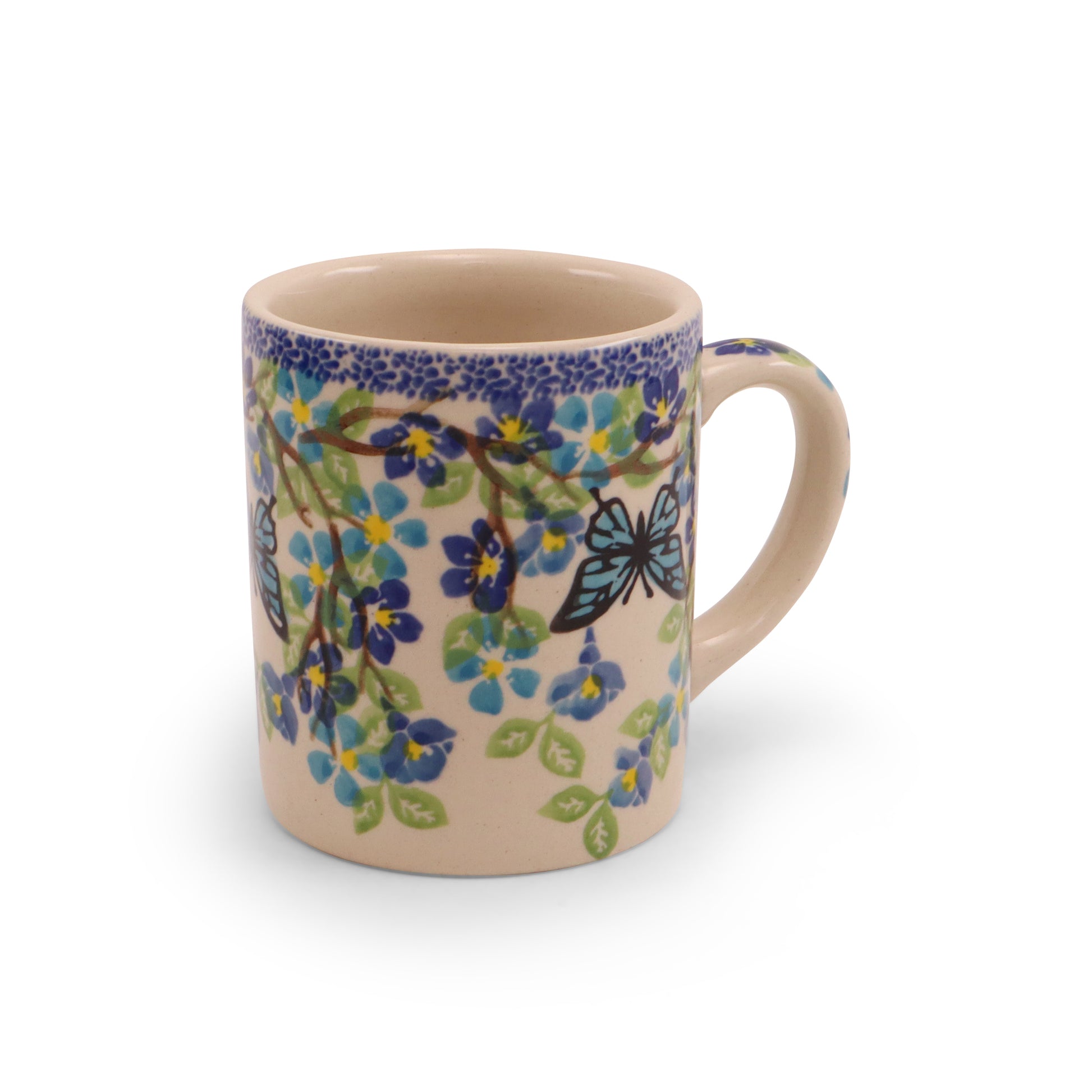 12oz Straight Mug. Pattern:Winged Summer