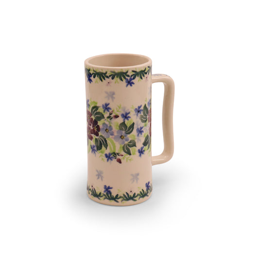 17oz Beer Stein. Pattern:Ocean Blues