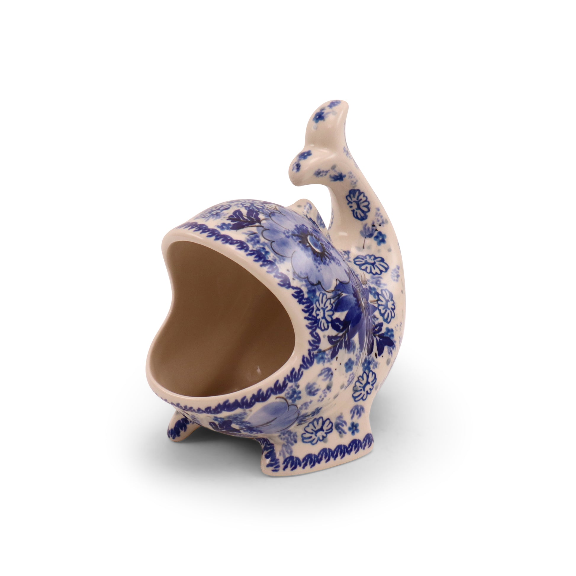 Whale Salt Cellar Pattern: Cobalt Charmer