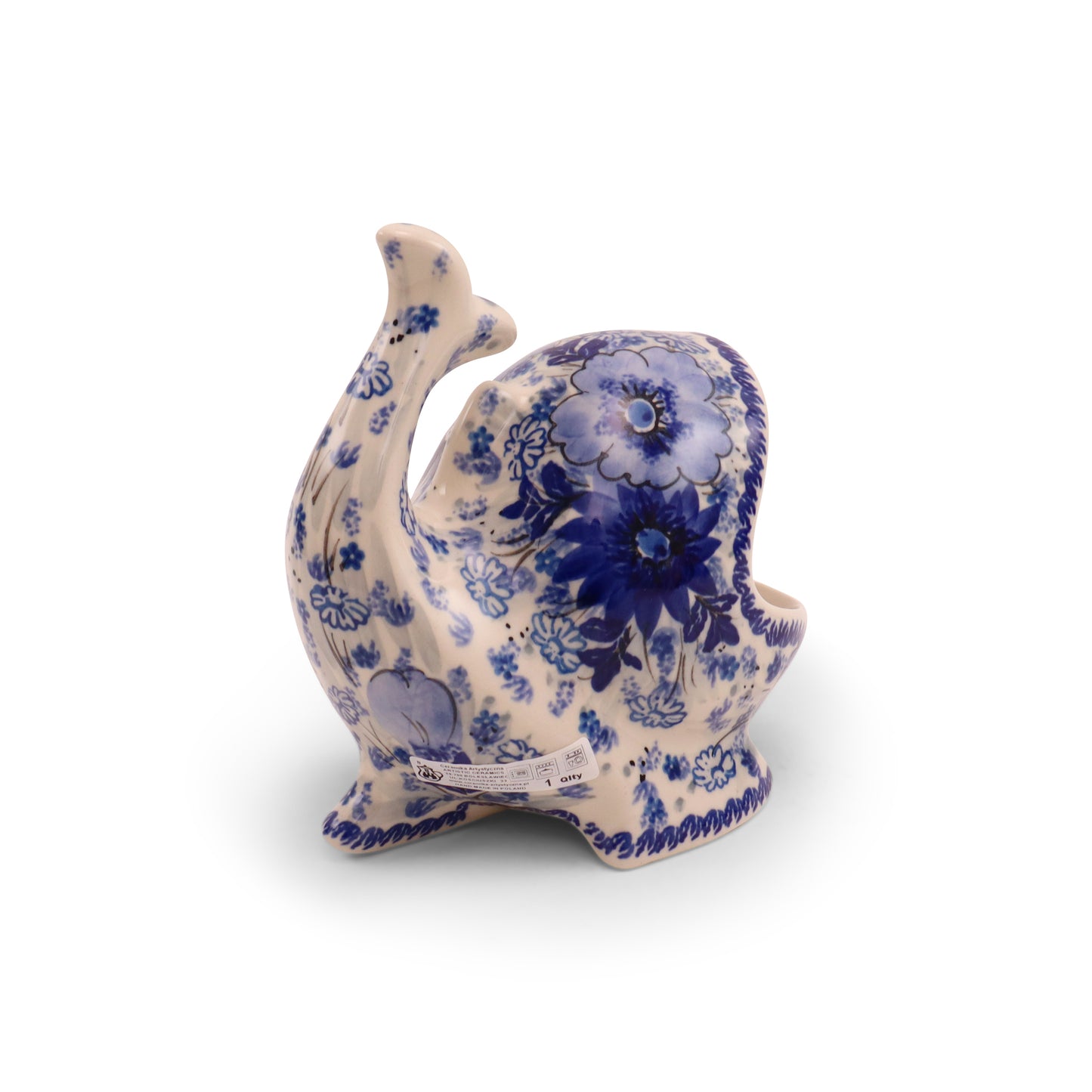 Whale Salt Cellar Pattern: Cobalt Charmer