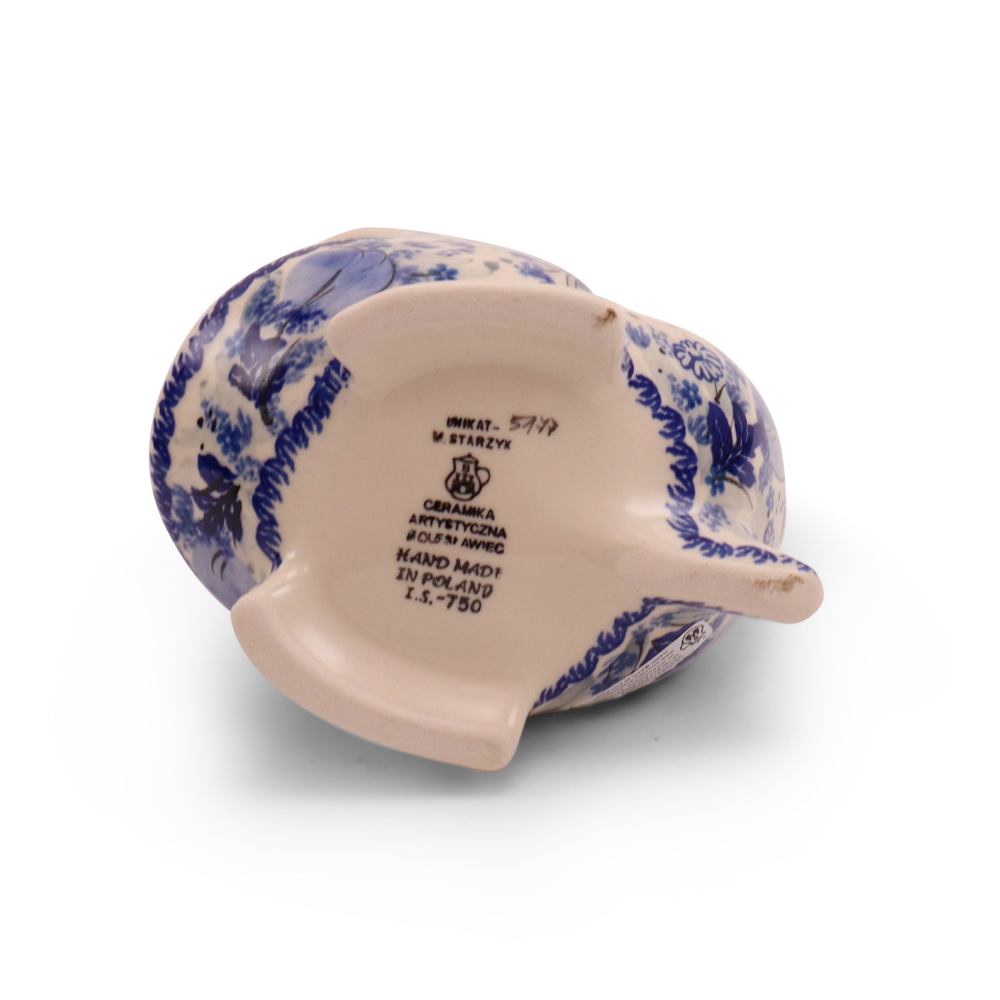 Whale Salt Cellar Pattern: Cobalt Charmer