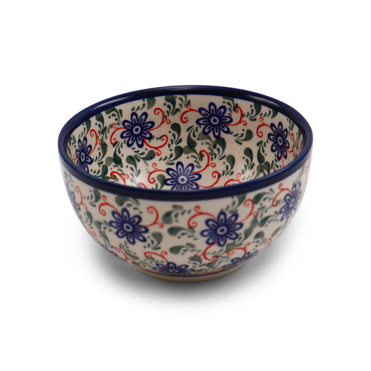 6" Cereal Bowl.Pattern: Cheerful