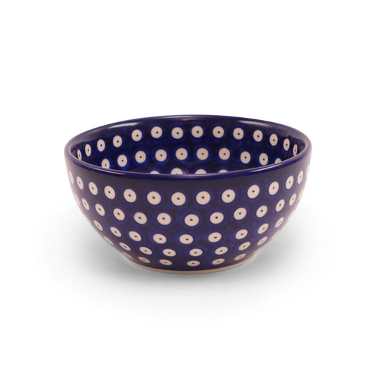 6"x3" Round Bowl.Pattern: Owl Eye