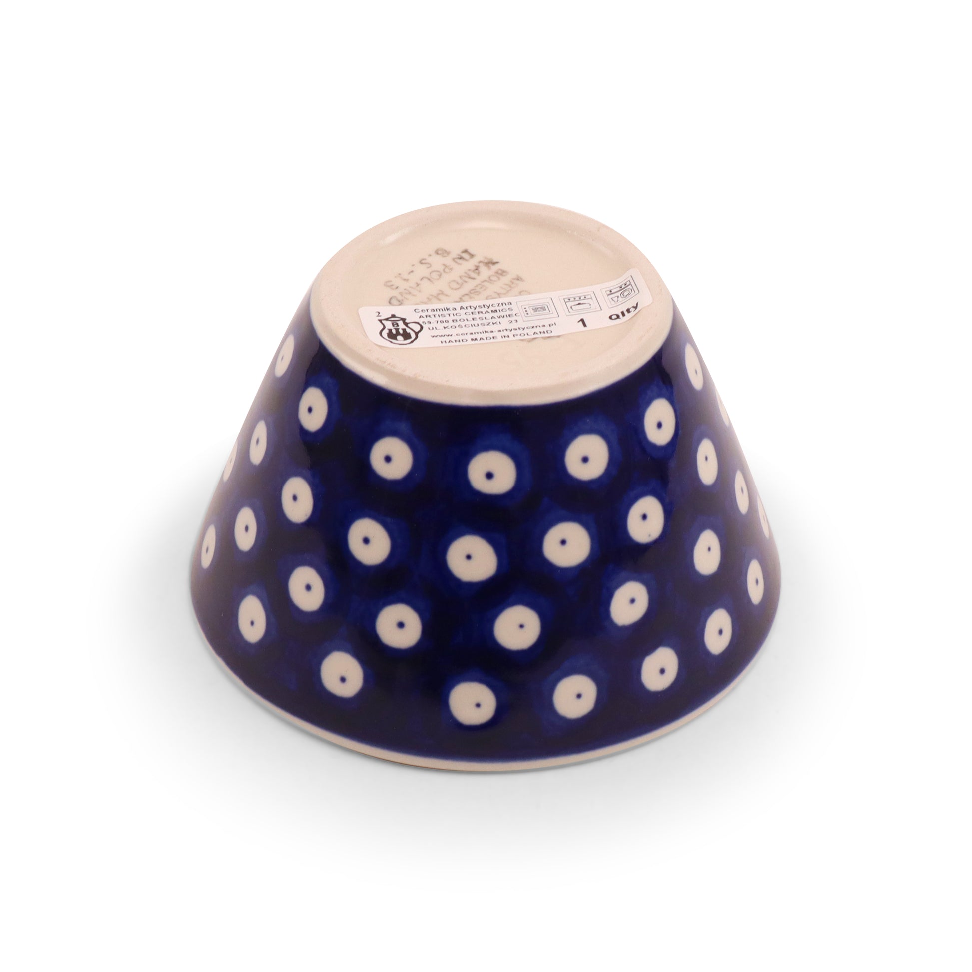 4.5"x4" Conical Container Pattern: Owl Eye