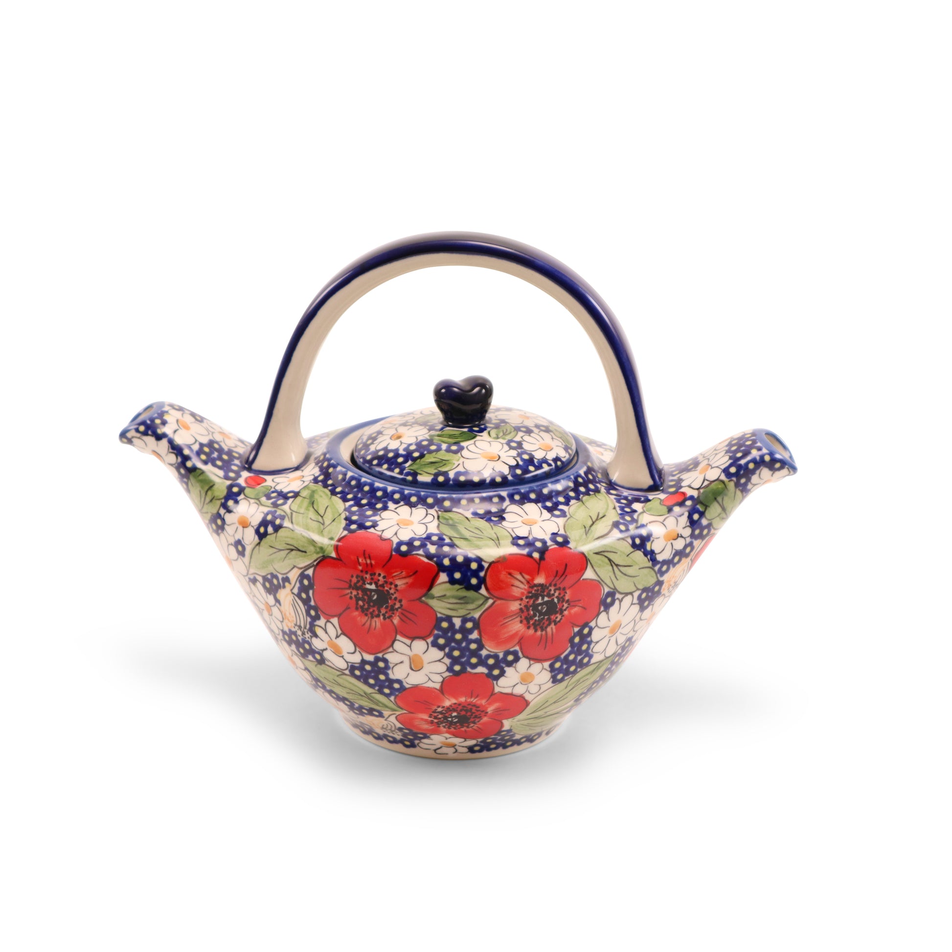 40oz Japanese Teapot. Pattern: Sangria Summer