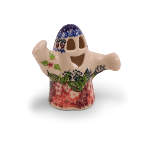 5"x5" Ghost Figurine.Pattern: Sherbet Blush