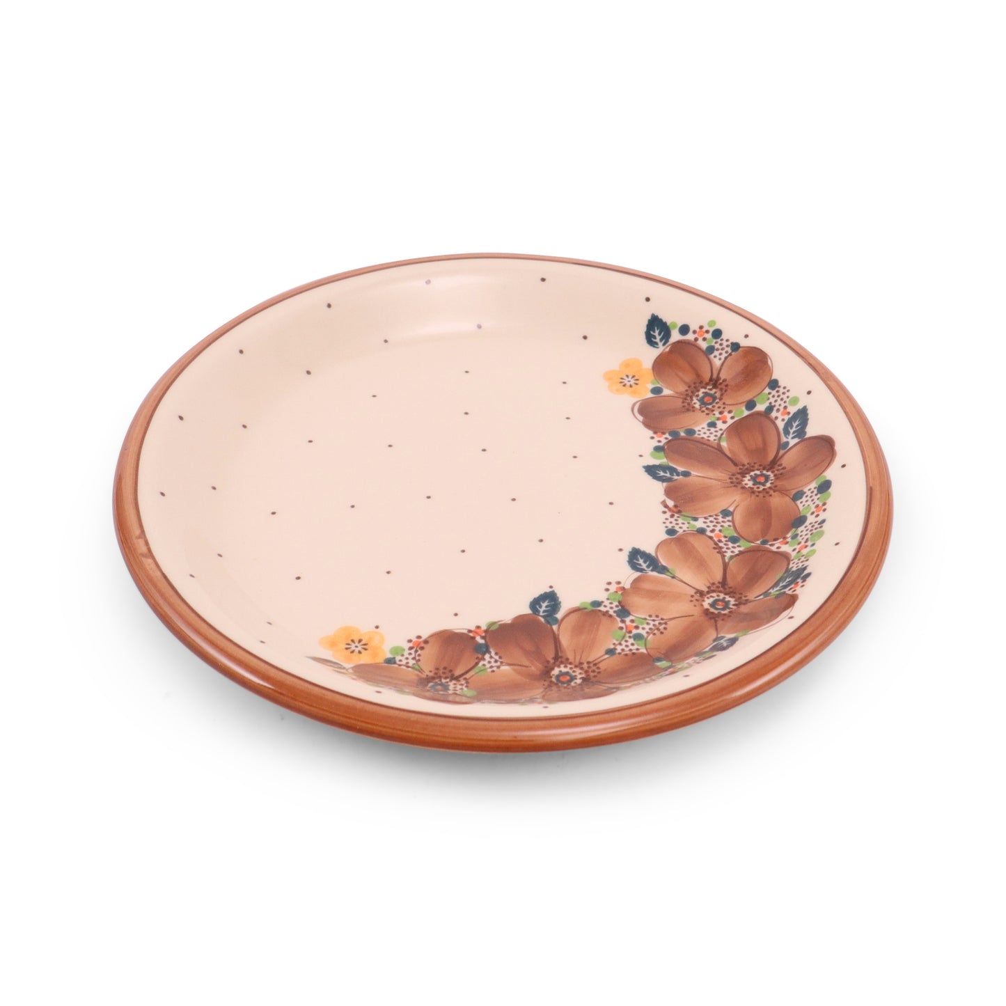 10" Dinner Plate. Pattern: Salted Caramel