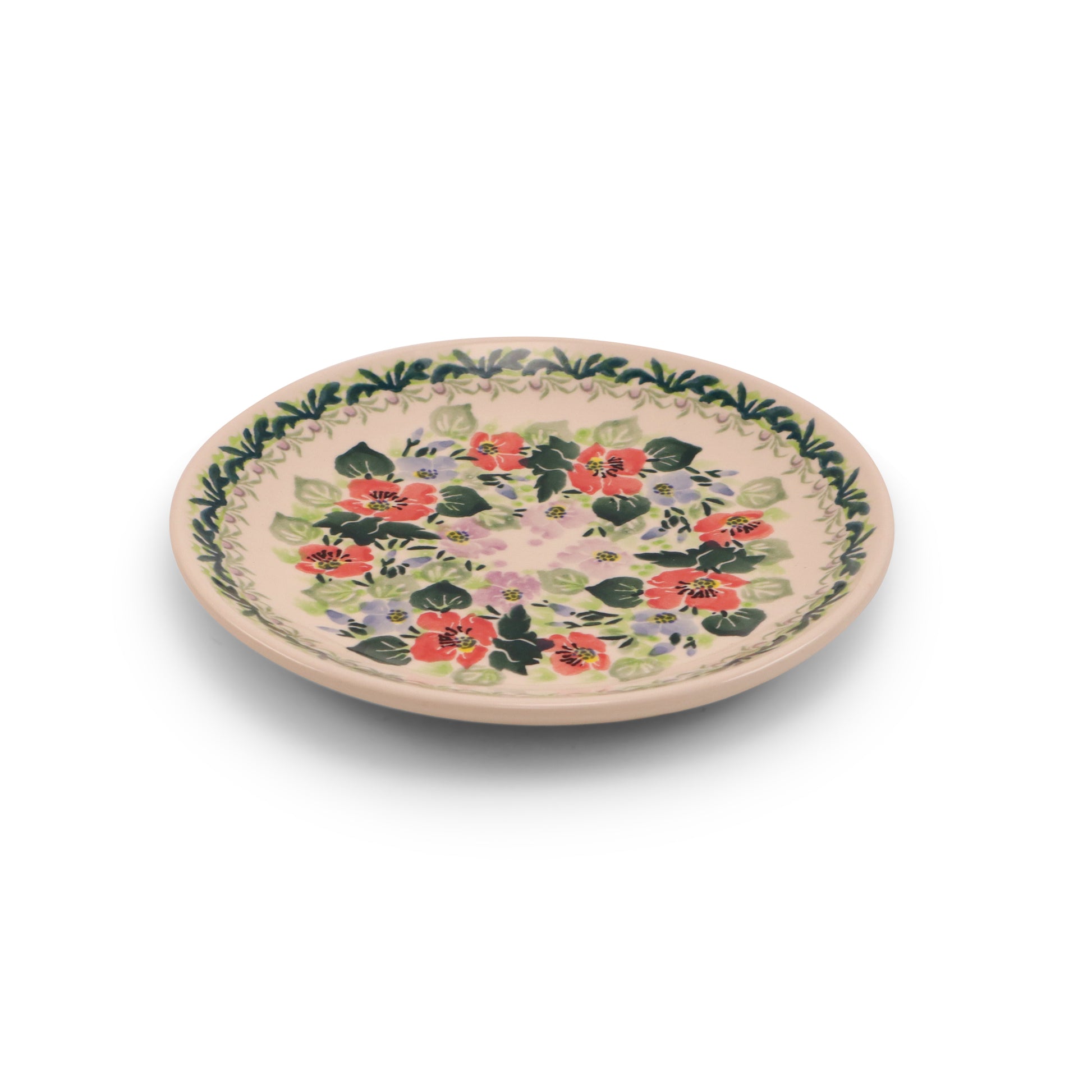 7.5" Dessert Plate. Pattern: Lucky Charm