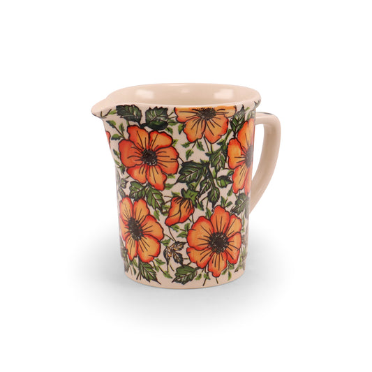 1.5L Pitcher. Pattern: Floral Flame