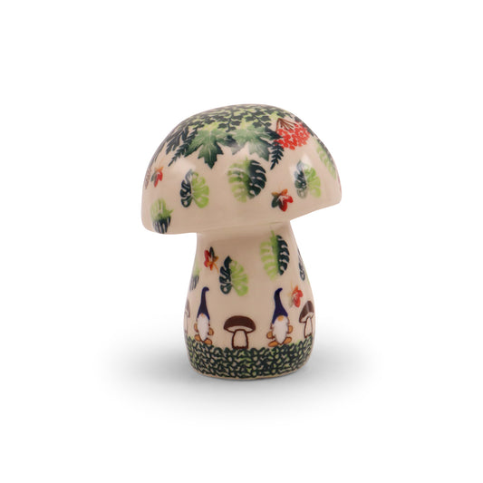 5.5"x2.5" Mushroom Figurine.Pattern: Into The Forest