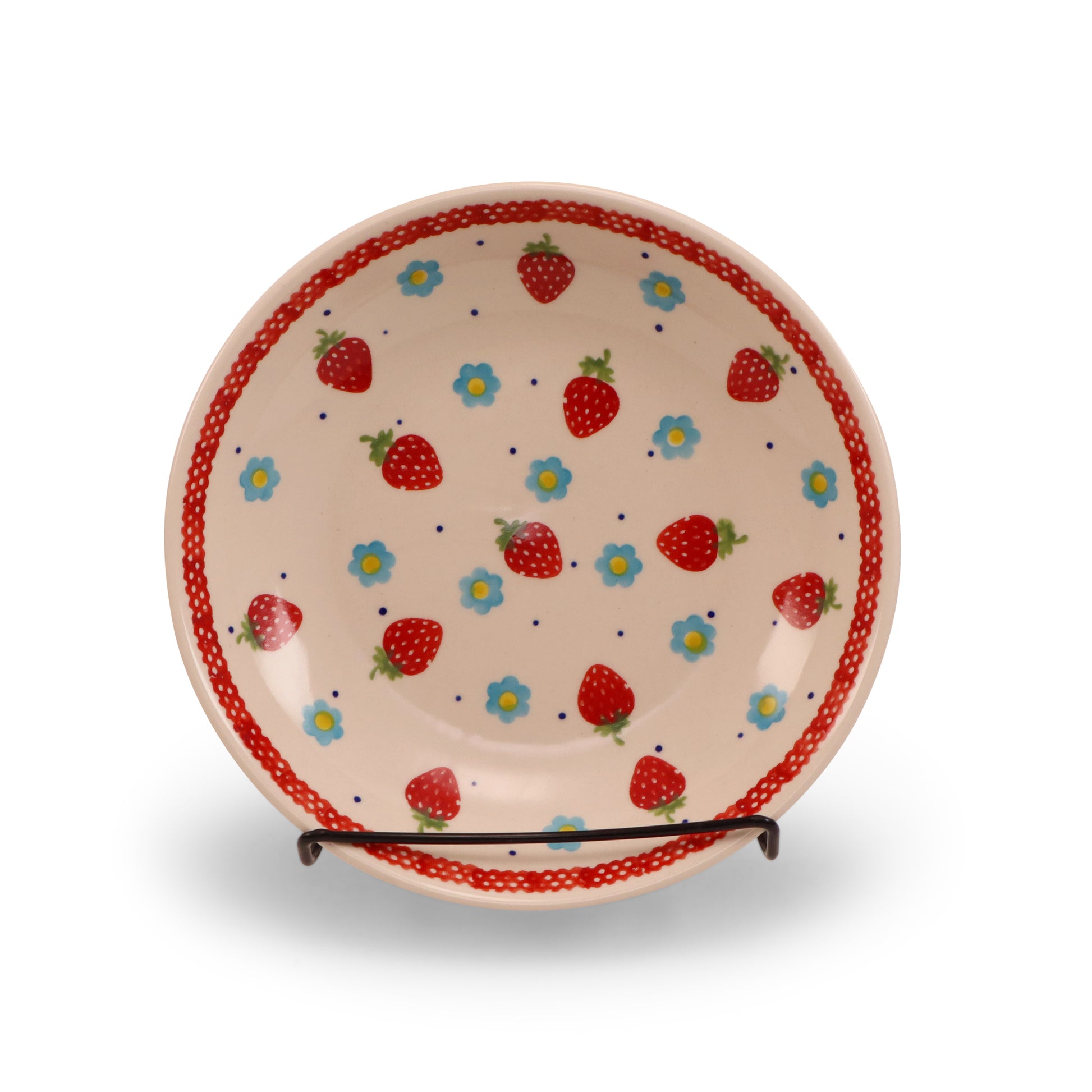 8.5" Soup Plate. Pattern: Berry Patch