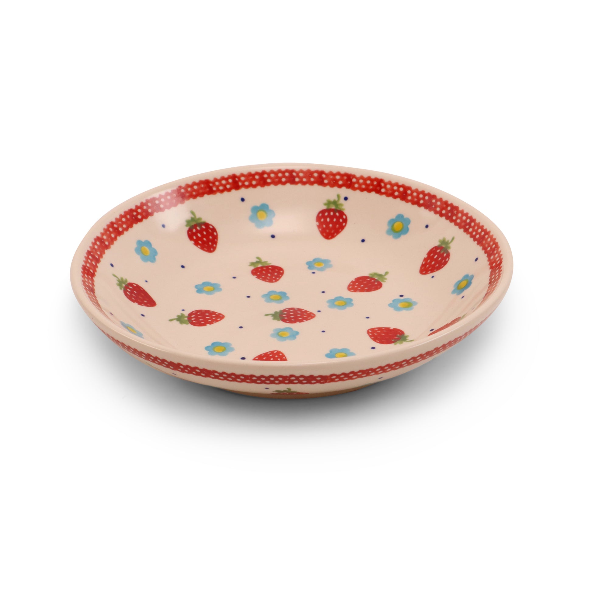 8.5" Soup Plate. Pattern: Berry Patch