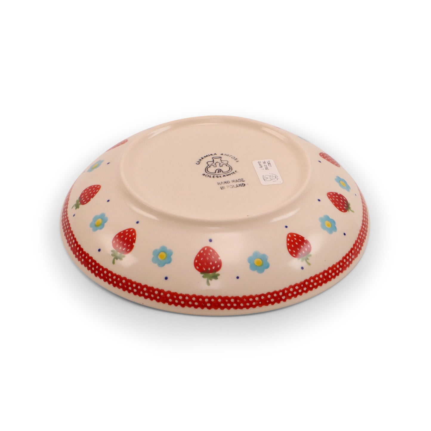 8.5" Soup Plate. Pattern: Berry Patch