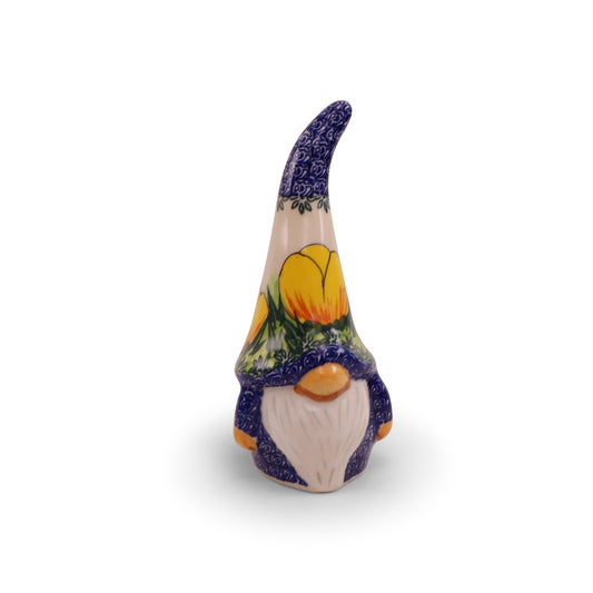 8"x4" Gnome Figurine.Pattern: Tulip Time