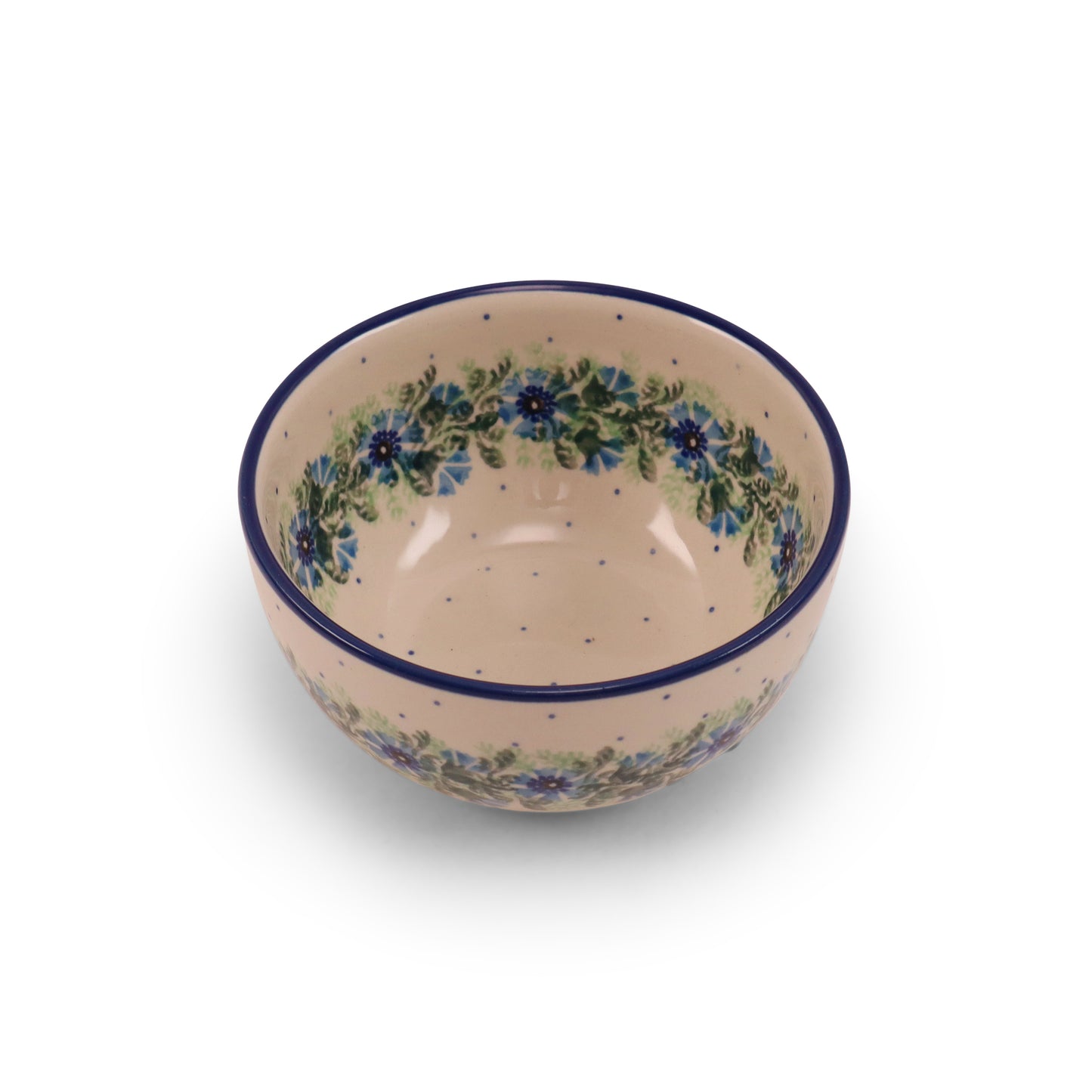 5.5" Bowl. Pattern: Chicory Leaf