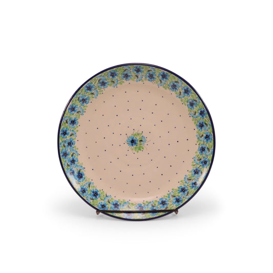 10.5" Dinner Plate. Pattern: Chicory Leaf