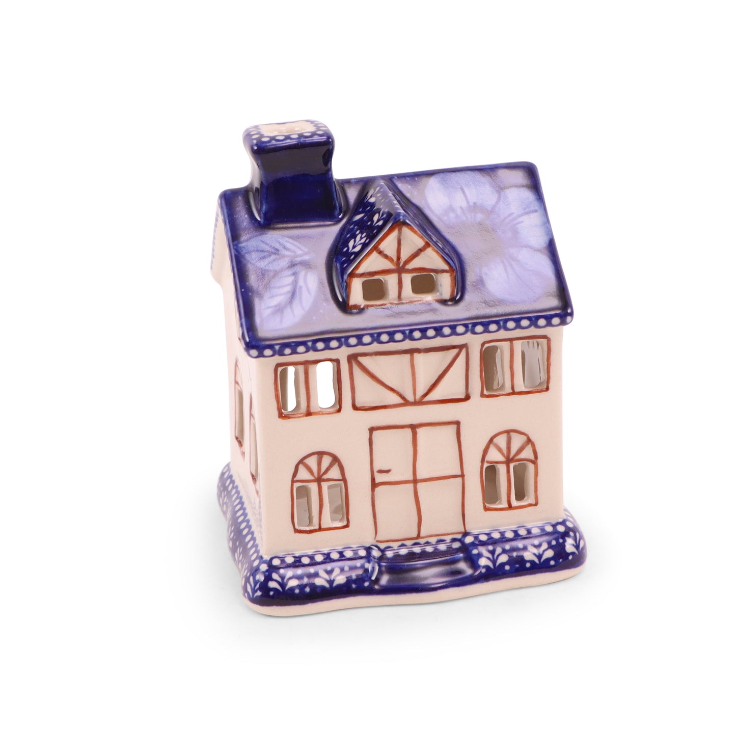 4"x3"x5" Luminary House 2Q. Pattern: A19B