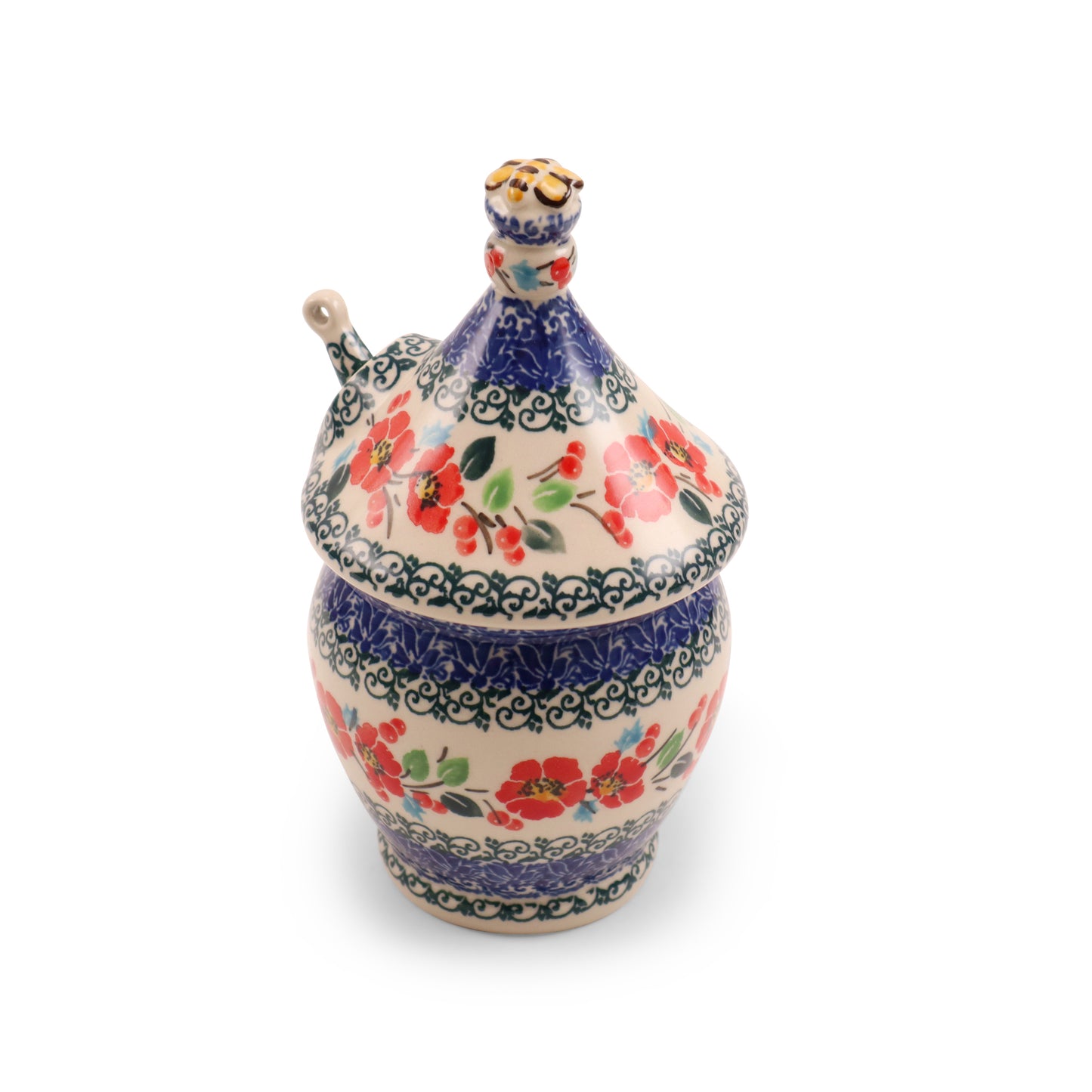 Honey Pot with Dipper. Pattern: U4919
