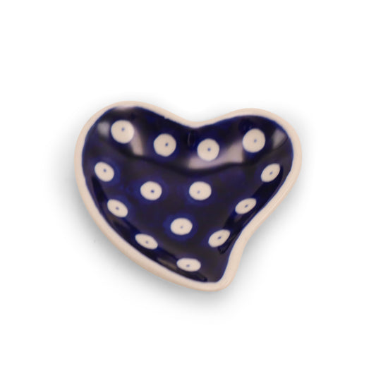 3"x3" Heart Plate Pattern: Owl Eye