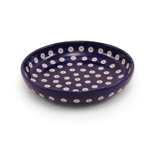 6"x1.5" Shallow Bowl.Pattern: Owl Eye