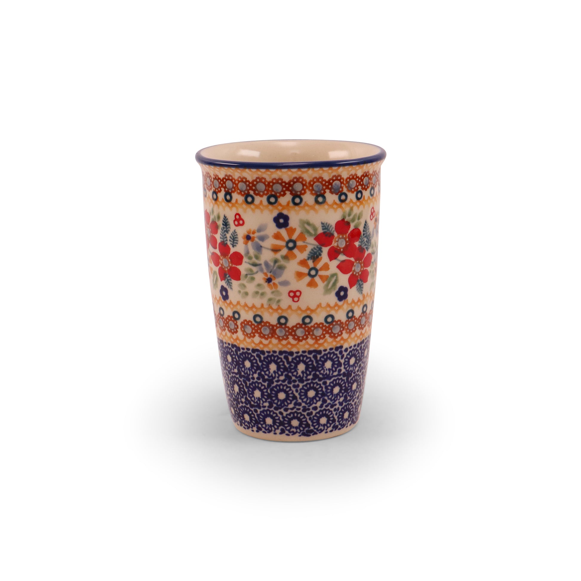 10oz Tumbler. Pattern: Heritage