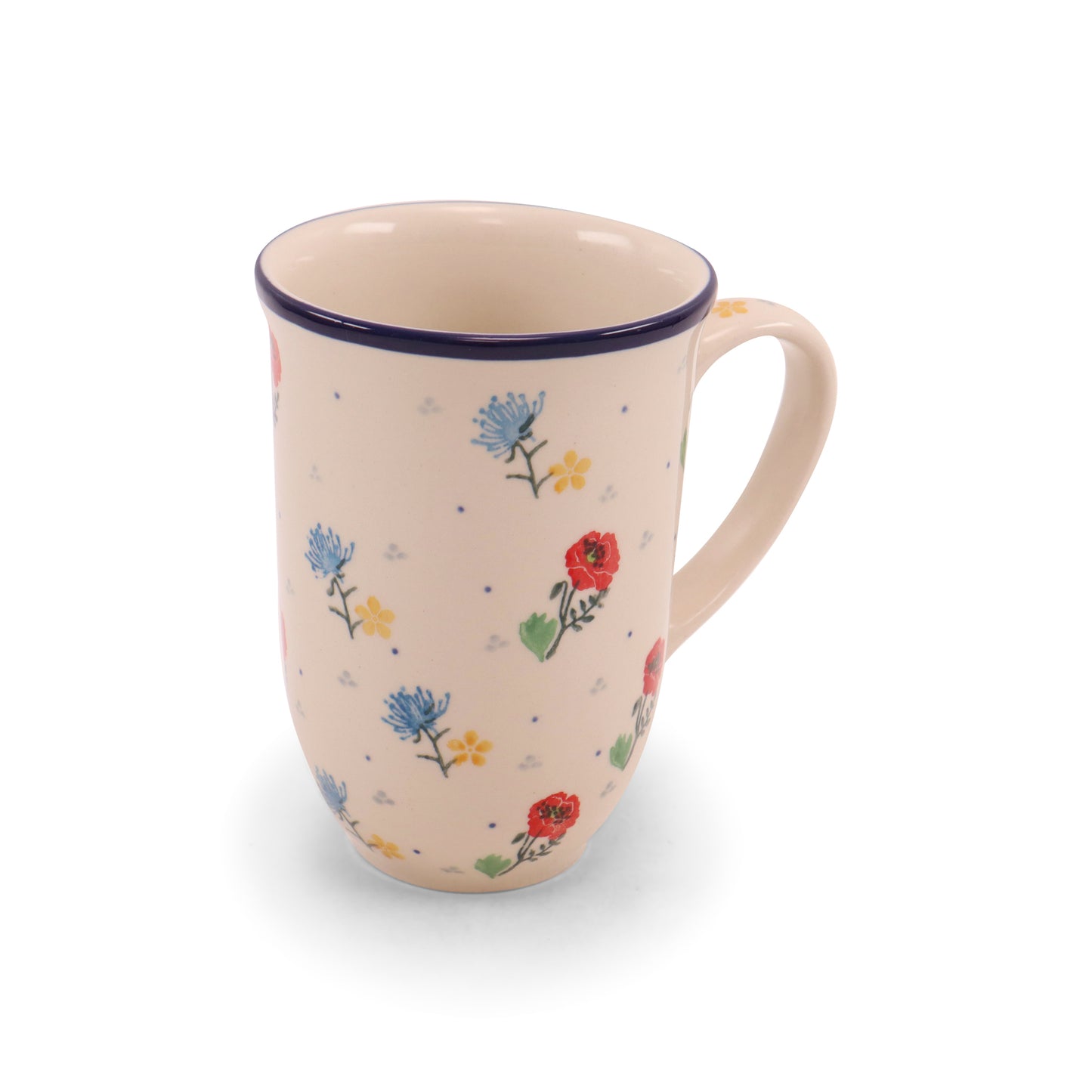 19oz Bistro Mug. Pattern: Placid Plains