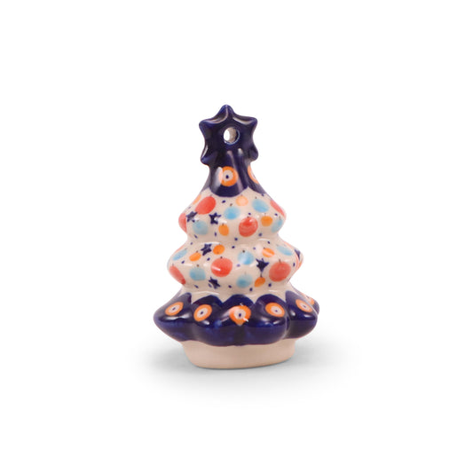 2.5"x3.5" Christmas Tree Ornament. Pattern: Choice