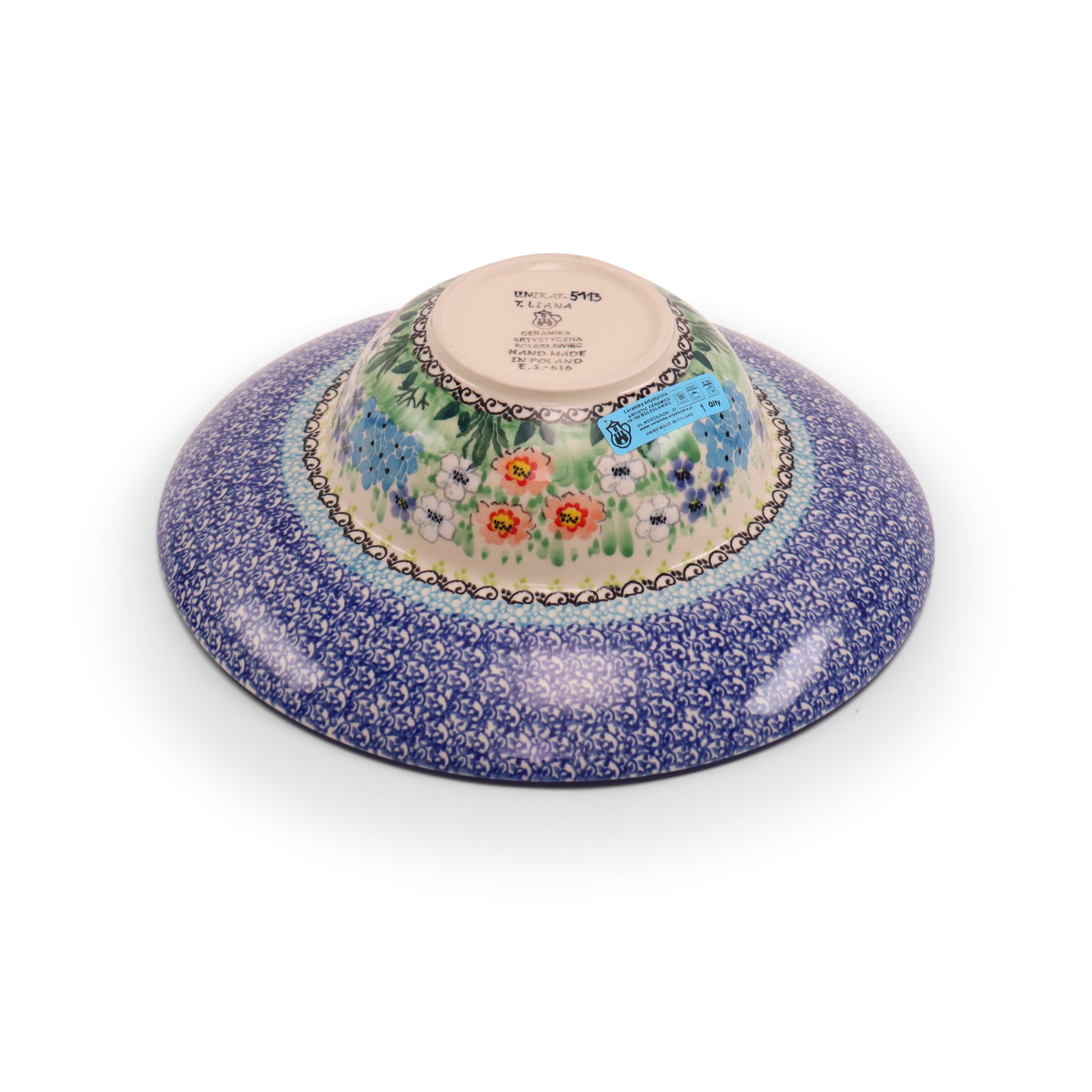 10" Deep Soup Plate.Pattern: Mountain Meadow