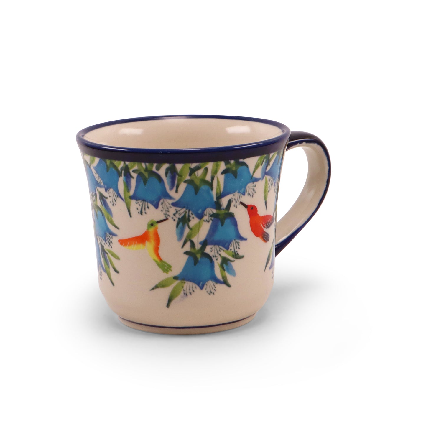 16oz Mug. Pattern: Hummingbird Happiness