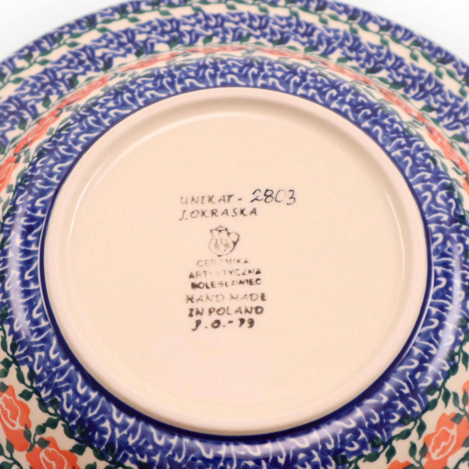 8" Soup Plate. Pattern: U2803
