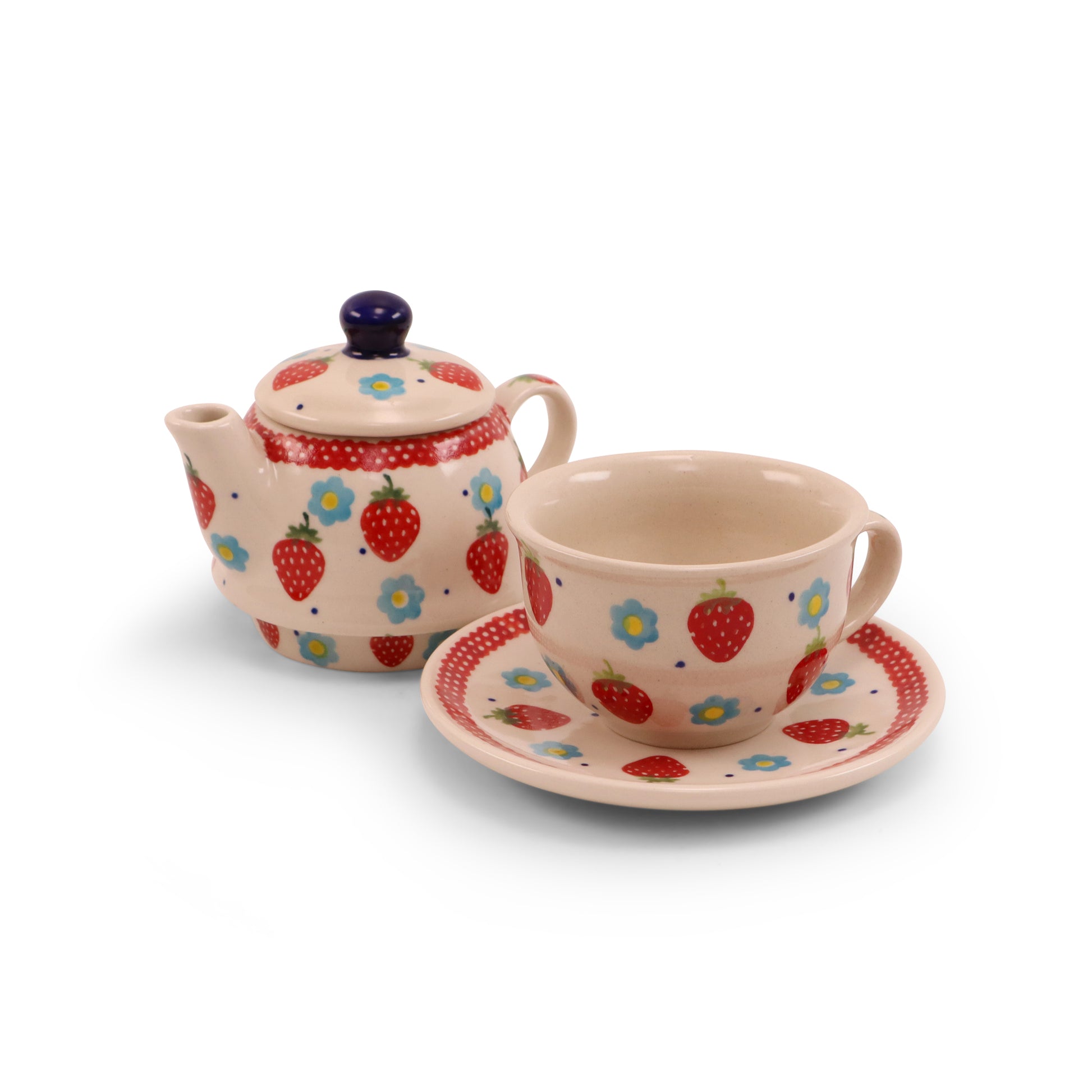 Teaset For One. Pattern: Berry Patch
