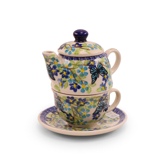 Teaset For One. Pattern: Winged Summer