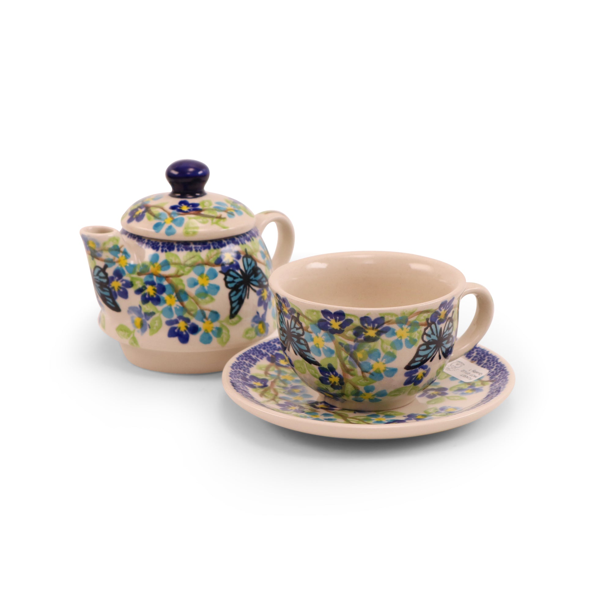 Teaset For One. Pattern: Winged Summer