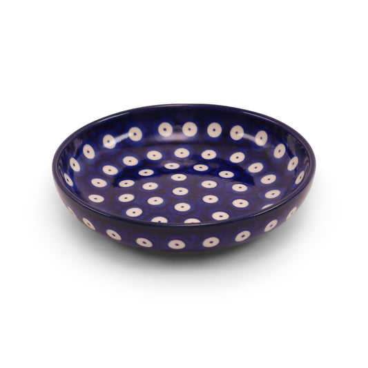 5"x1.5" Shallow Bowl.Pattern: Owl Eye